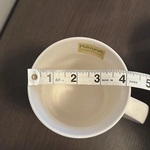 Pfaltzgraff “TV Marathons are my Cardio” Mug. NWT - Picture 8 of 9